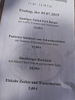 Alte Zunft menu