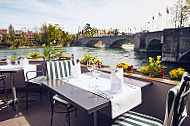 Hotel Schiff Am Rhein Restaurant Rhyblick food