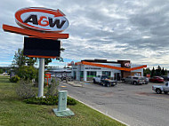 A&W Restaurant outside