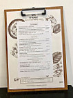 Comptoir D'entrecasteaux menu