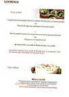 Le Saint Loup menu