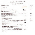 Josy-Jo menu