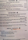 Brasserie du Mont blanc menu