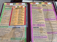 Playa Azul menu