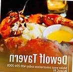 Dewolf Tavern food