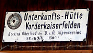 Vorderkaiserfelden inside