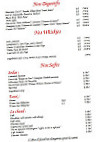 Le Faubourg La Défense menu