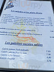 Creperie La Petite Bretonne menu