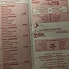 Restaurant Luau menu