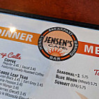 Jensen's Cafe inside