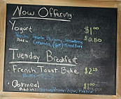 St. Stephen's Cafe menu