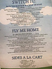 Katy's Fly-in menu