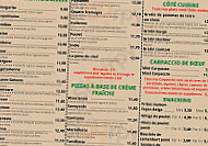 Nonna Pizza menu