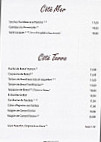 L'olivier menu