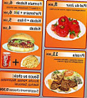 La Corne d'Or menu