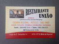 Uniao menu