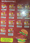 Burger Time menu