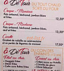 Ó Detour menu