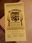 El Cerrito menu