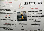 La Potence Grill menu