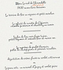 L'hirondelle menu