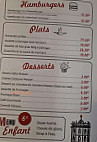 Brasserie De La Halle menu