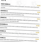 Montezuma's Mexican Restaurant Bar Parkdale, Vic menu