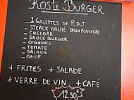 Saint Rome Plage La Guinguette menu