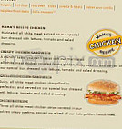 A W All-american Food menu