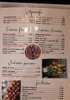 Le Palais D'ali Baba menu