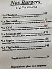 Le Fleury menu