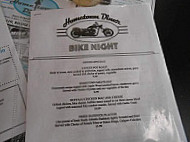 Hometown Diner menu