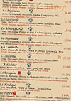 La Pizz' de Tignes menu