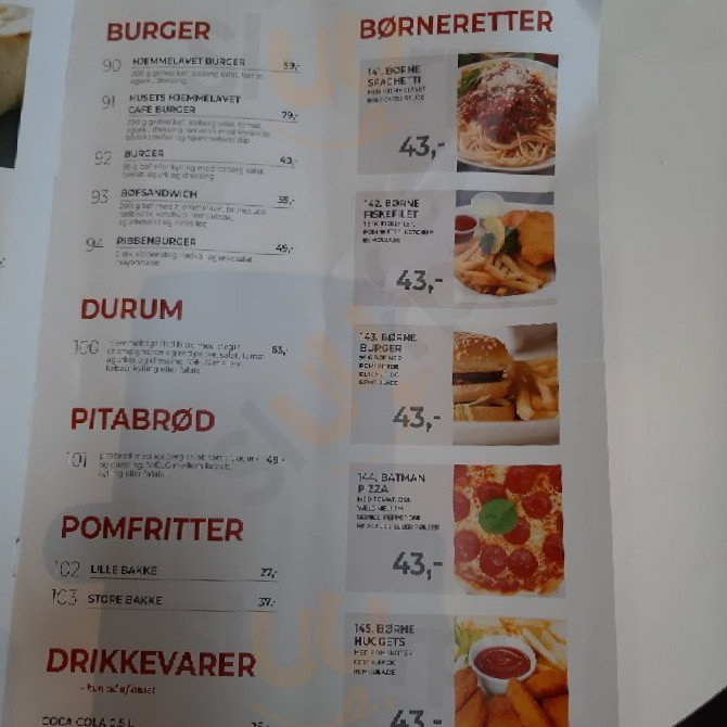 Torino Menu
