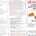 Maharaja Oesterbro Menu