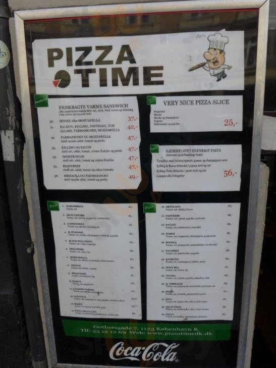 Pizza Time Udenfor