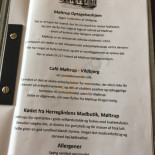 Cafe Moltrup Menu