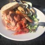 Café Saltbøssen Grill Røgeri Mad