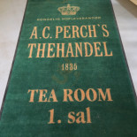 A.c. Perch's Thehandel Menu