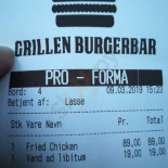 Grillen Nørrebro Burger Menu