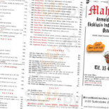 Maharaja Frederiksberg Menu