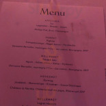 Vandvaerket Menu