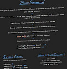 L'optimiste menu