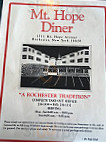 Mount Hope Family Diner outside