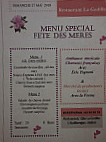 La Godille menu