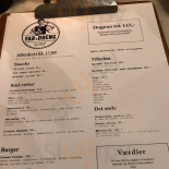 Fars Dreng Menu