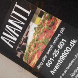 Avanti Menu