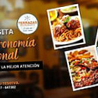 Terrazas menu