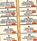 Jerlando's Pizza Co. menu