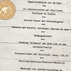 De Verleiding menu